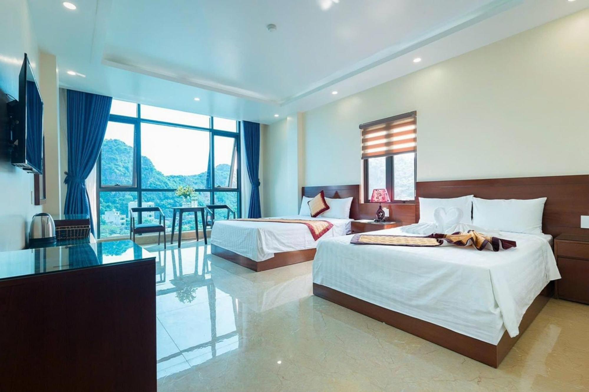 Aroma Cat Ba Sea View Hotel Chan Chau Pokój zdjęcie