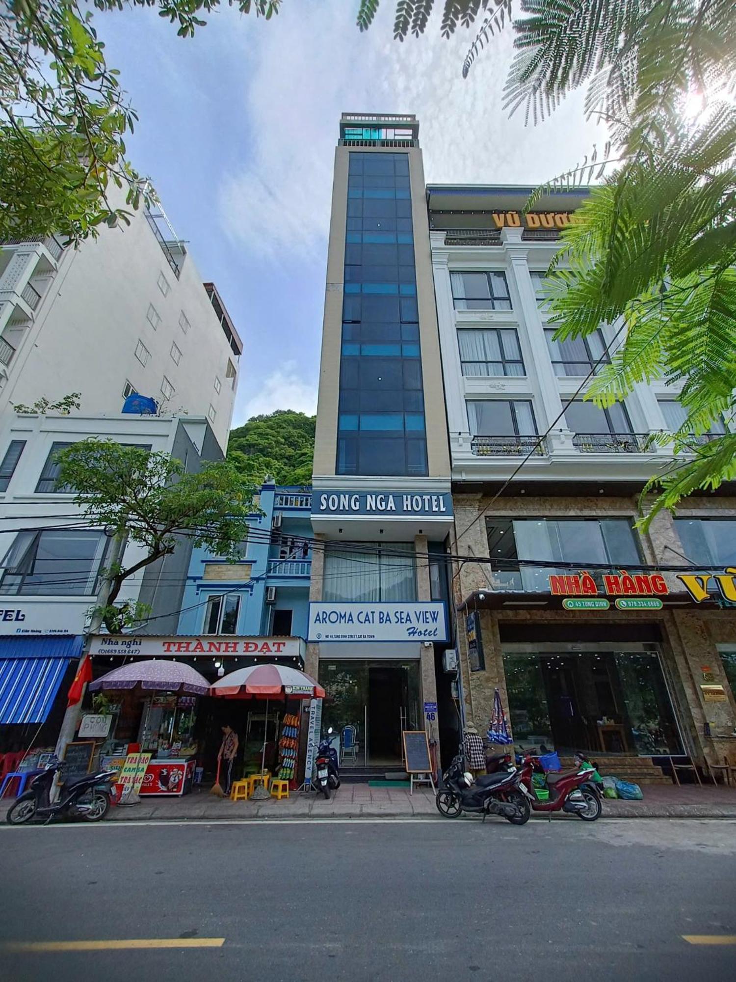 Aroma Cat Ba Sea View Hotel Chan Chau Zewnętrze zdjęcie
